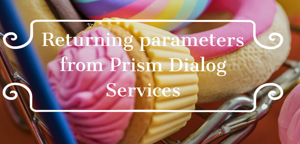 Custom dialog with Prism